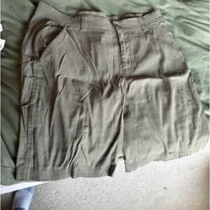 Olive Green Cargo Shorts- Columbia